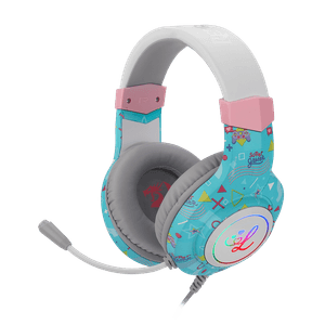 HEADSET GAMER HYLAS PRETO RGB MODELO L260RGB